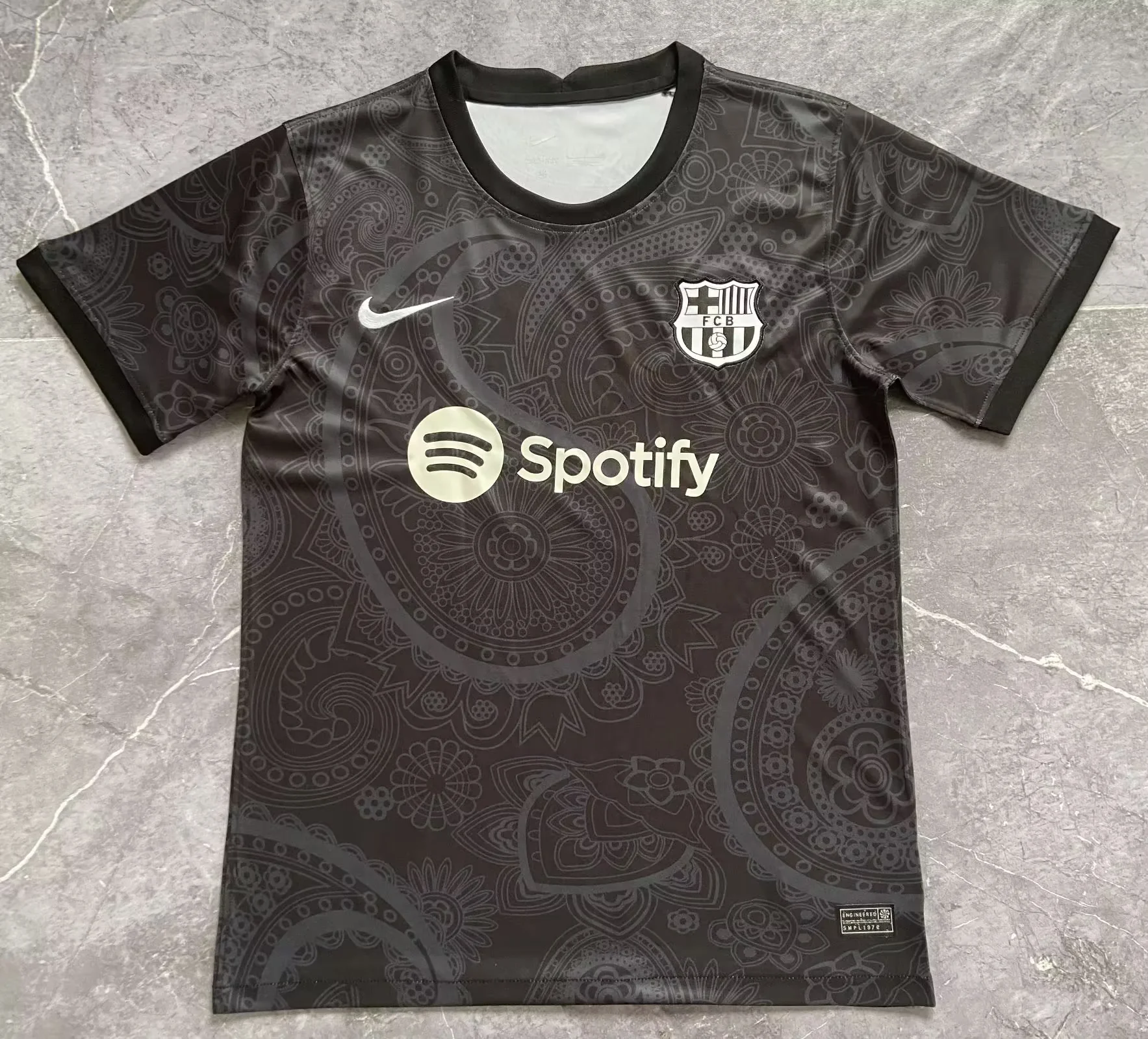 2025/2026 Barcelona Eight Diagrams Special Edition Black Football Shirt 1:1 Thai Quality