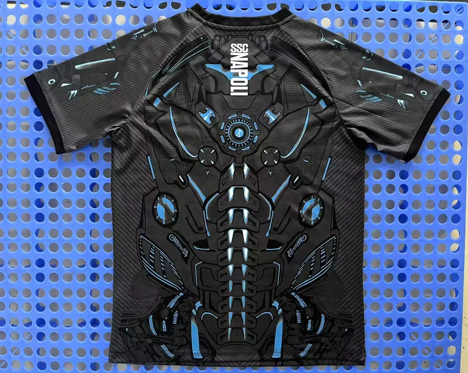 2025 Napoli Home Cosmic Black Soccer Jersey 1:1 Thai Quality