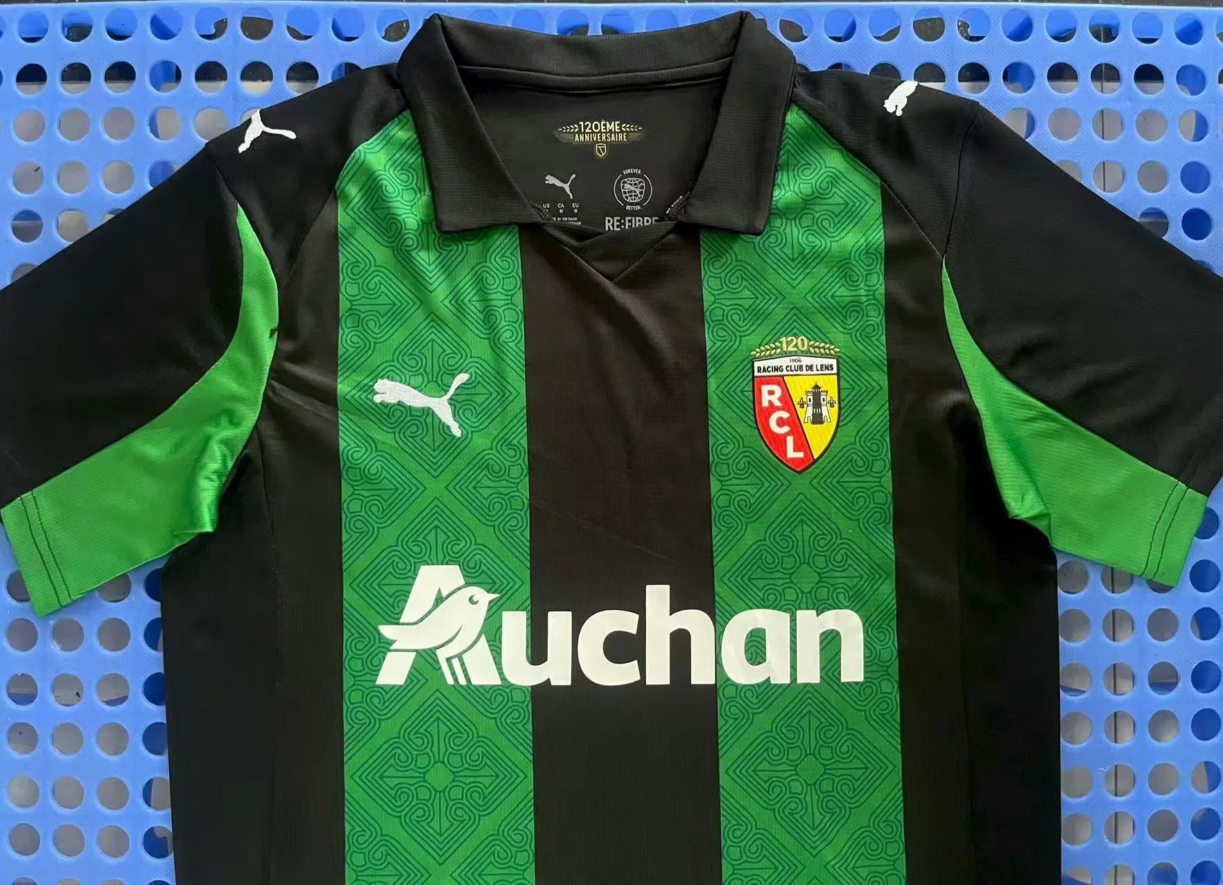 2025 RC Lens Home Green Football Shirt 1:1 Thai Quality