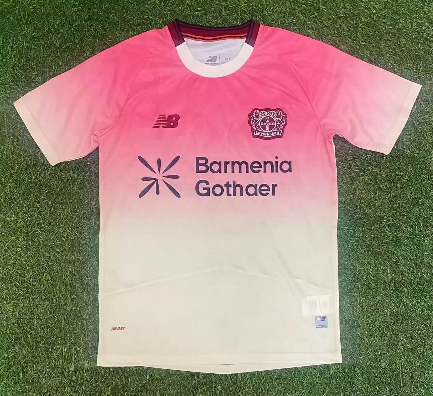2025-26 Lever Kusen Away Pink Soccer Jersey 1:1 Thai Quality