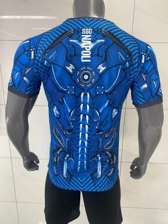 2025/2026 Napoli Training Wear Blue Soccer Jersey 1:1 Thai Quality