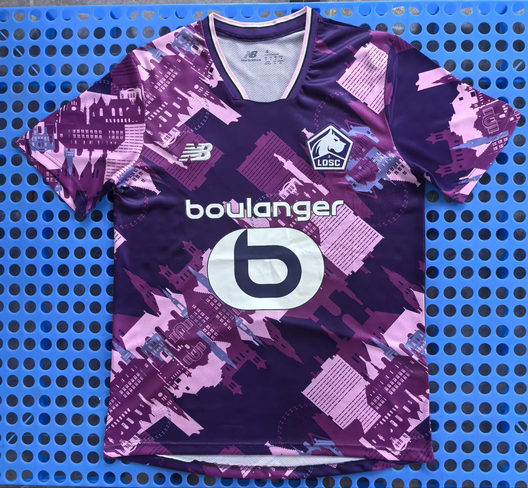 2025_Lille three guest Blue Soccer Jersey