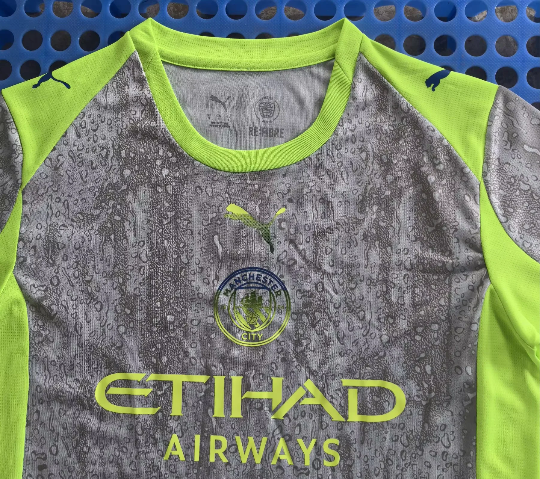 2025 Manchester City third  Grey Football Shirt 1:1 Thai Quality