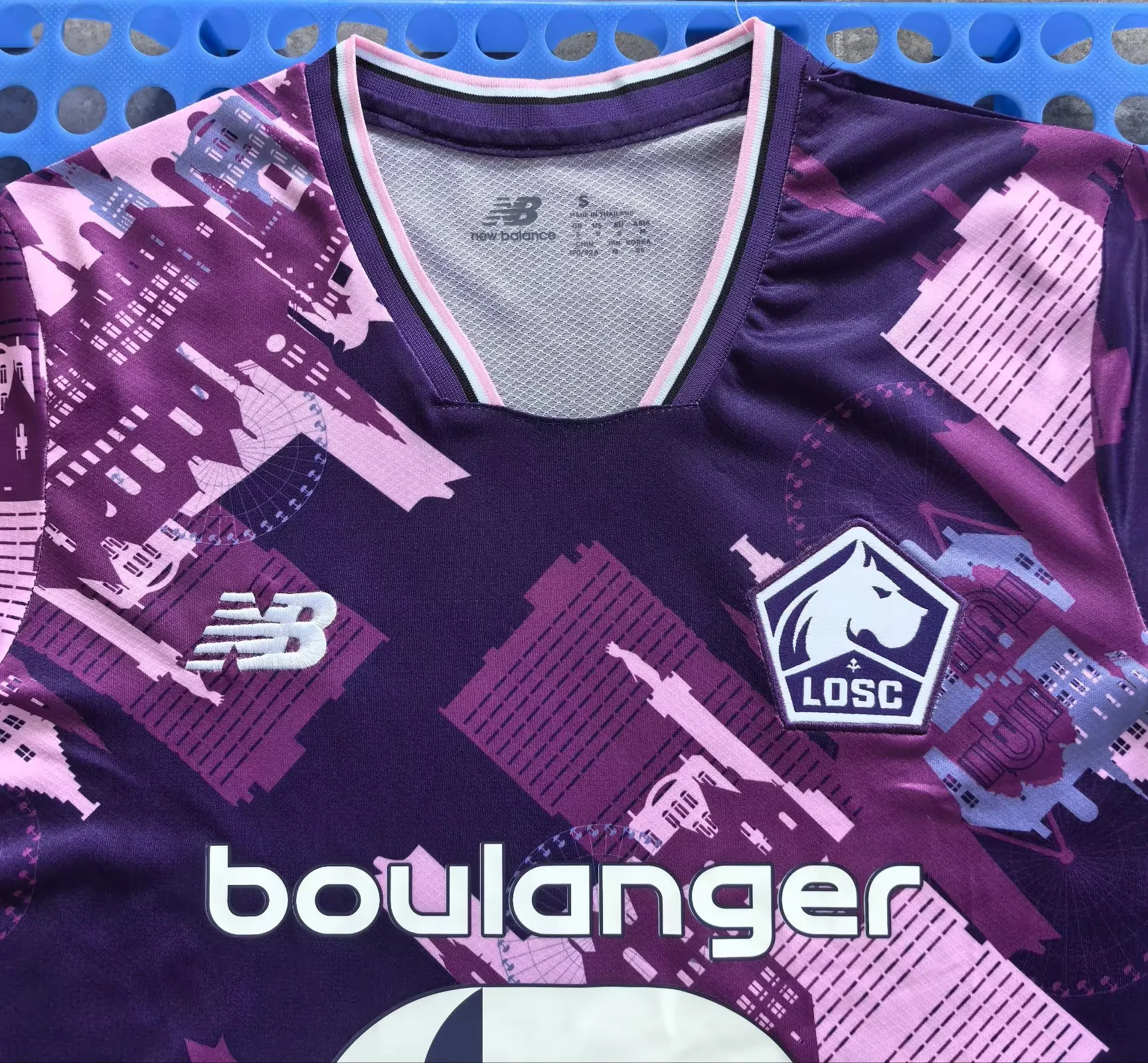 2025_Lille three guest Blue Soccer Jersey