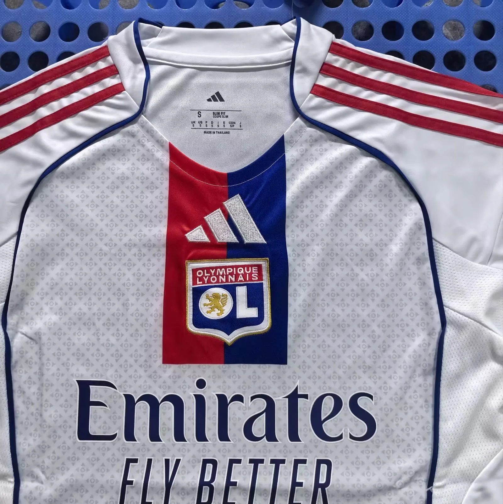 2025 Lyon Home Football Shirt 1:1 Thai Quality
