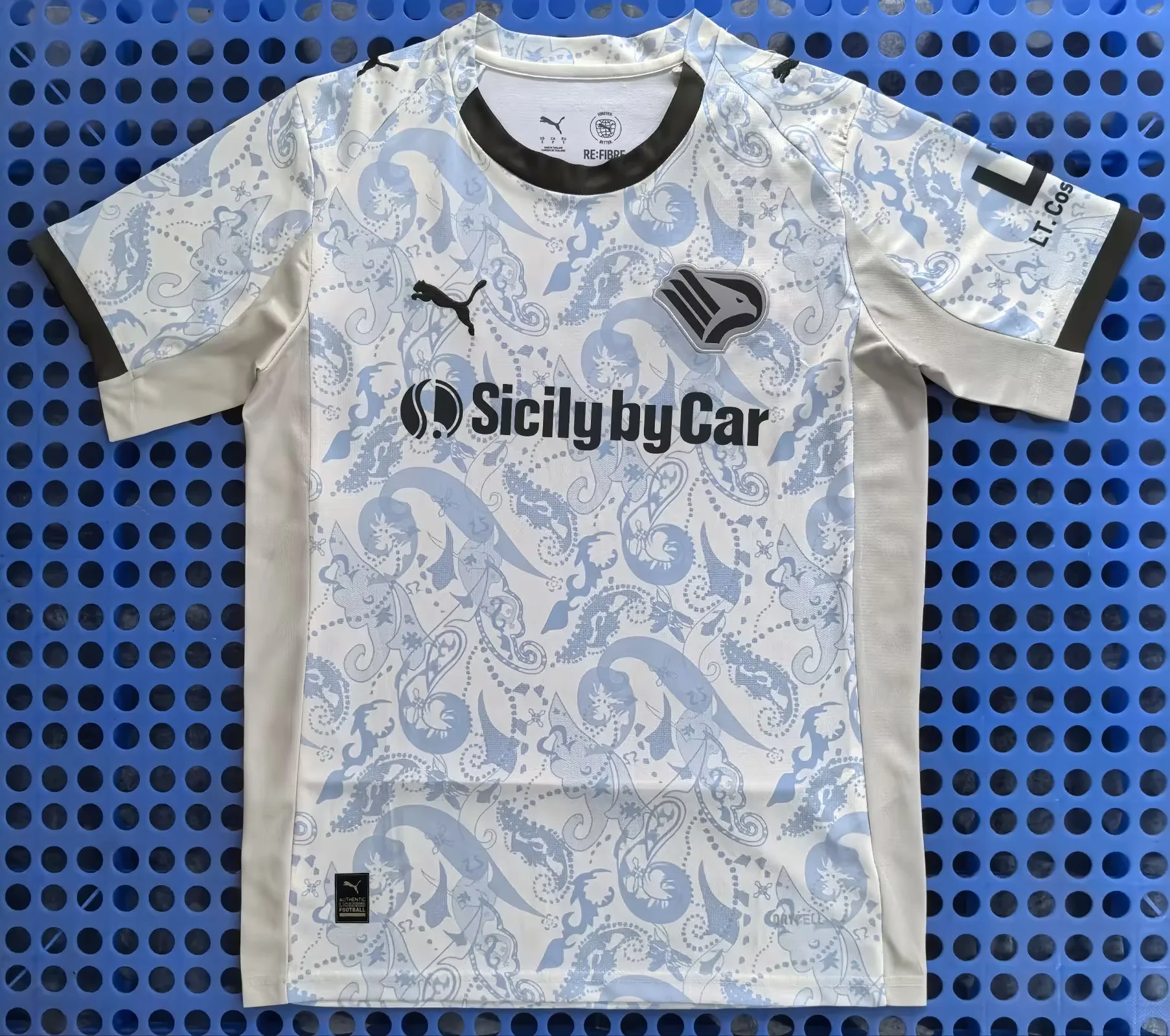2026 Palermo third Blue White Soccer Jersey 1:1 Thai Quality