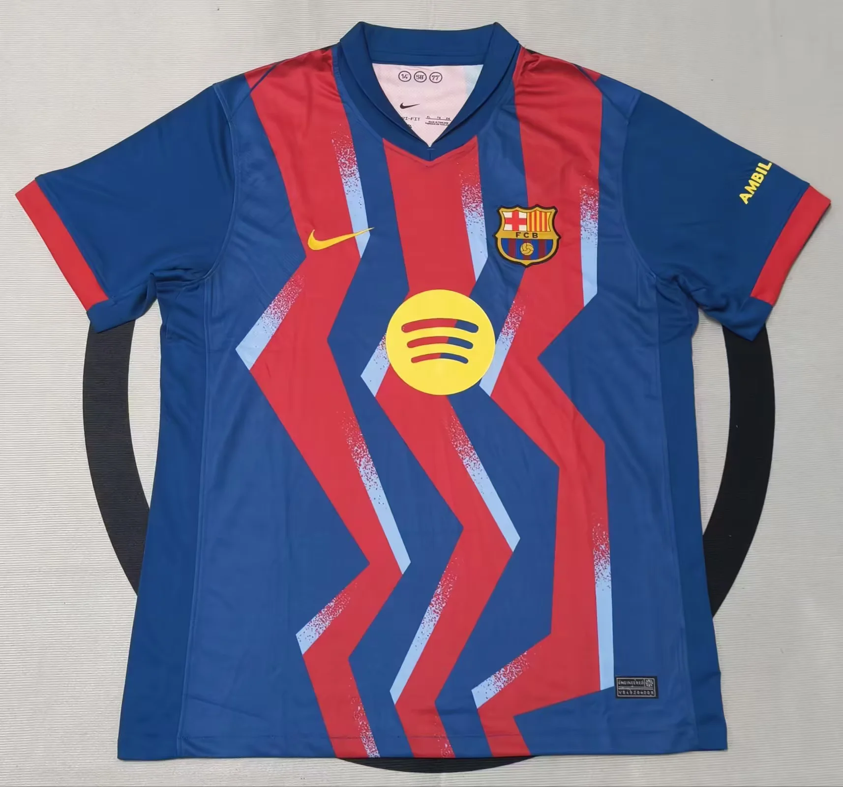 2025/2026 Barcelona third Away Red Football Shirt 1:1 Thai Quality