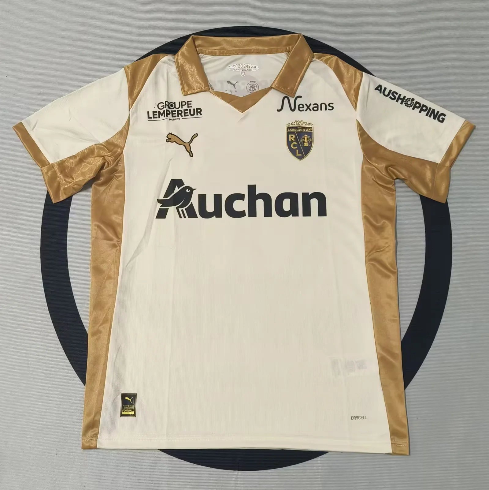 2025-26 RC Lens third Away White Football Shirt 1:1 Thai Quality