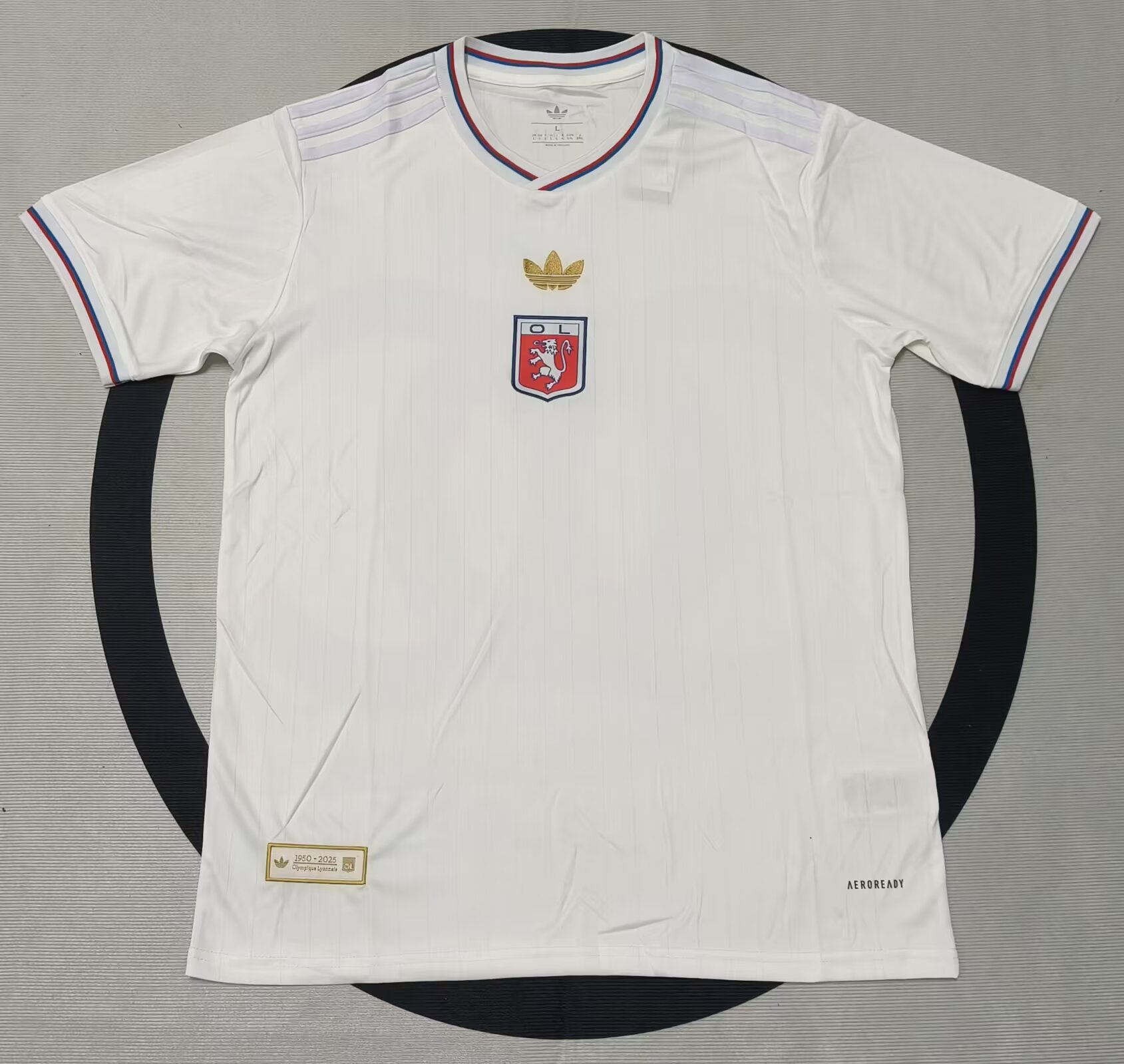 2025/2026 Lyon 75 Anniversary Commemorate White Football Shirt 1:1 Thai Quality