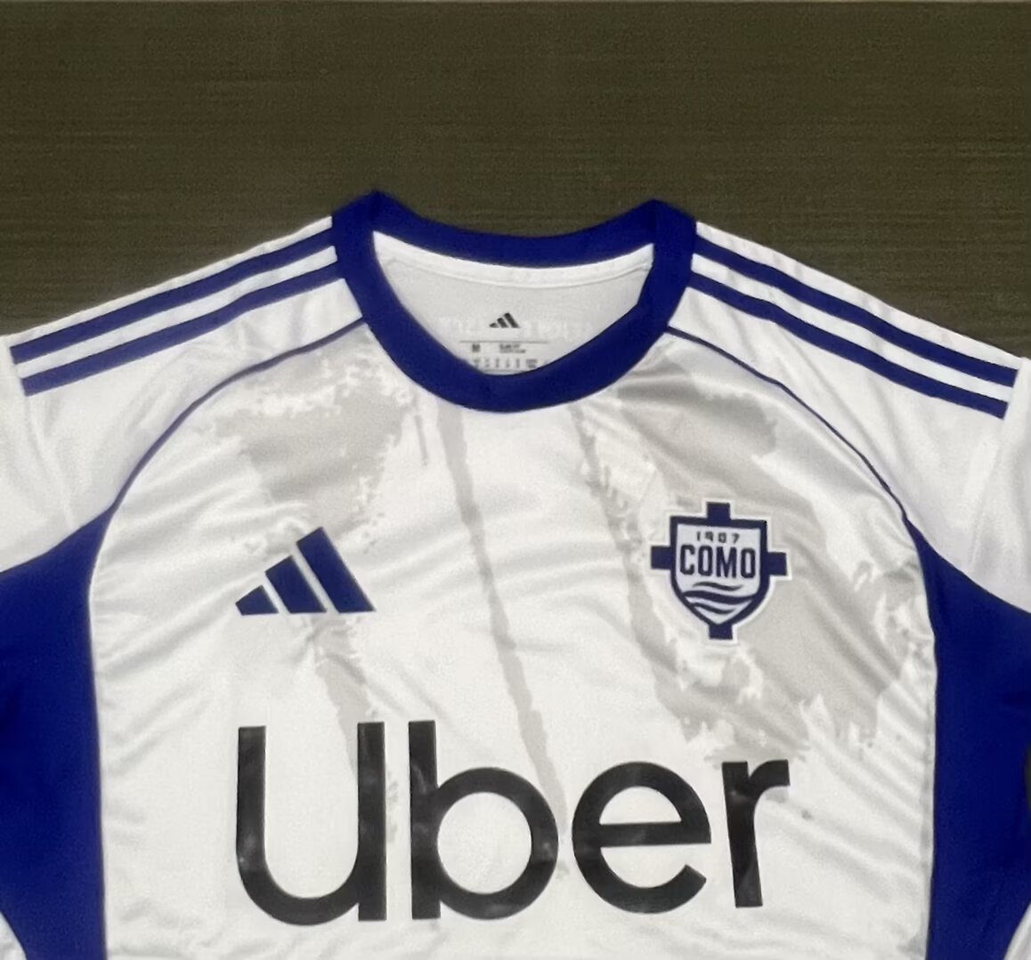 2025/2026 Como Away White Soccer Jersey 1:1 Thai Quality