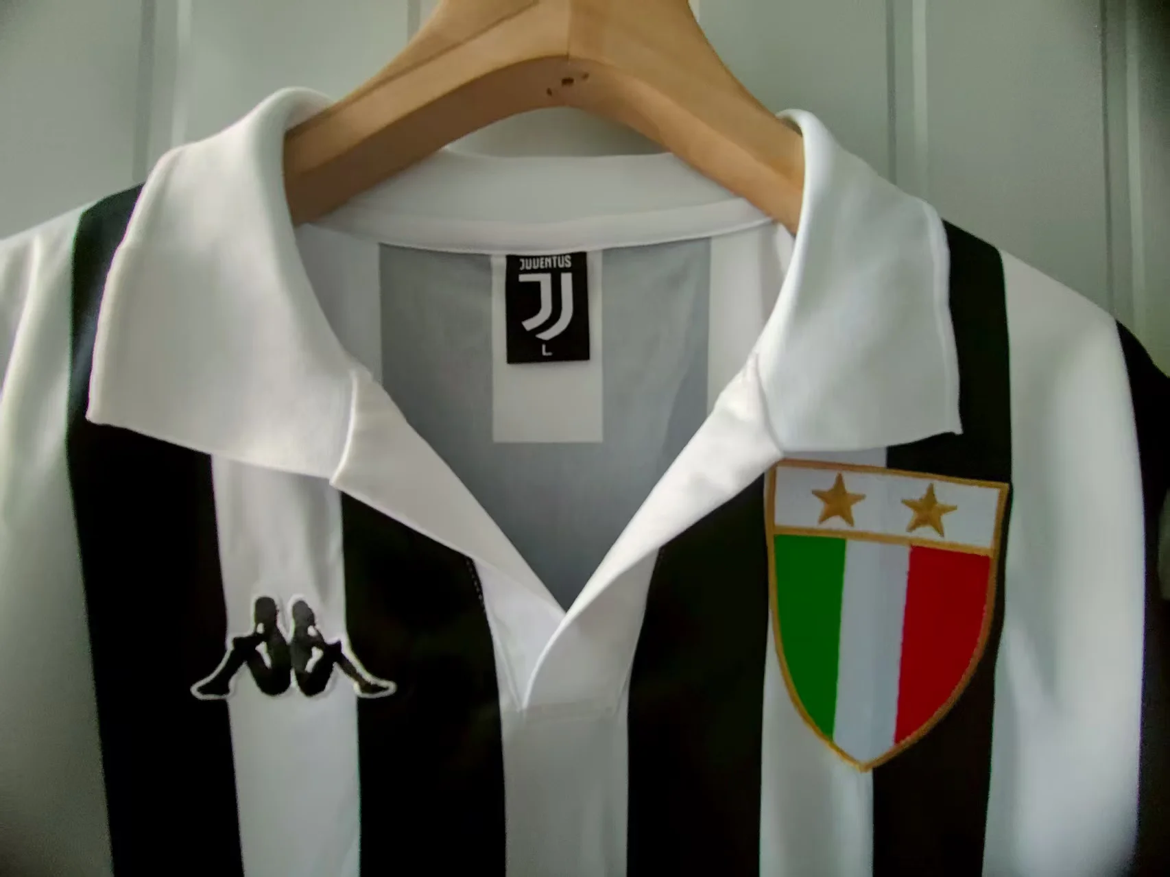 1984/1985 Retro Long Sleeve Juventus Away Soccer Jersey 1:1 Thai Quality