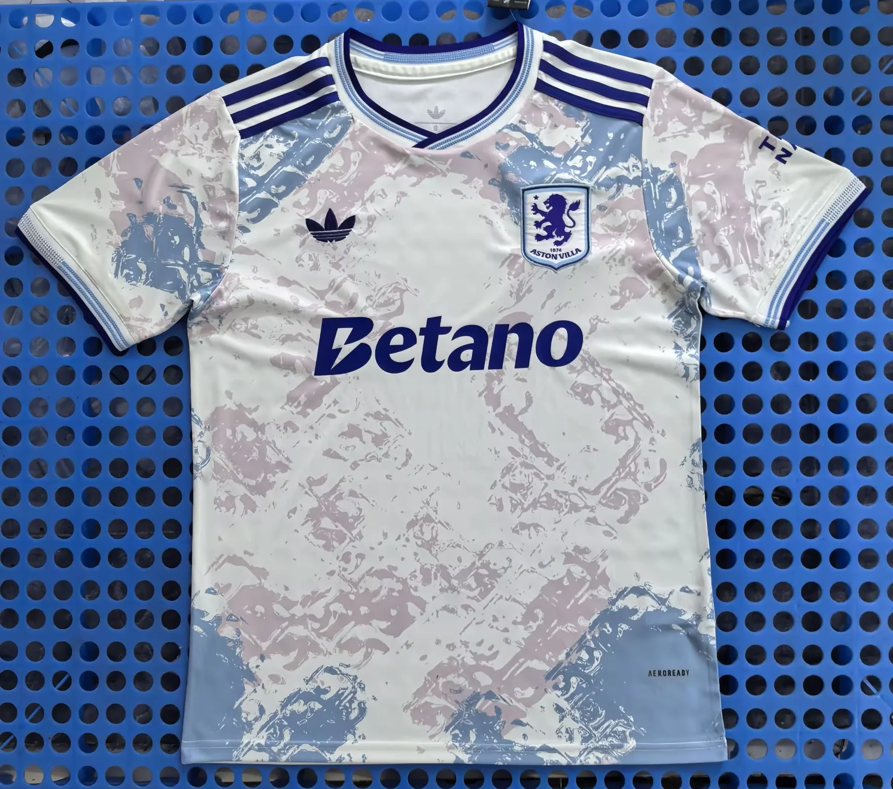 2025/2026 Aston Villa third Away White Football Shirt 1:1 Thai Quality