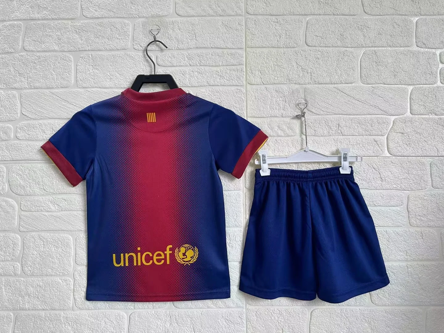 2012/2013 Retro Barcelona Home Red Football Shirt Kids Size