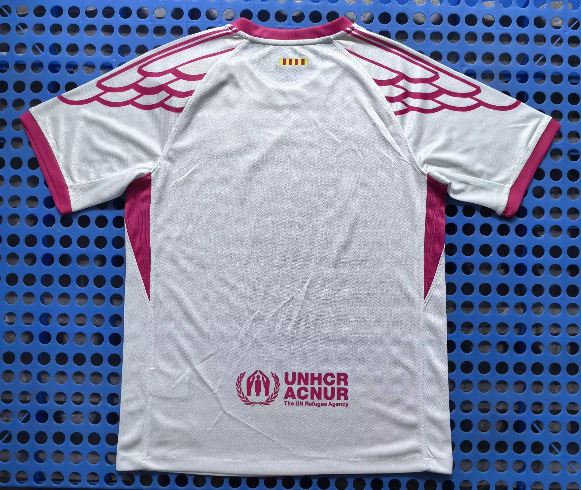 2025/2026 Barcelona Training levver Pink and White Football Shirt 1:1 Thai Quality