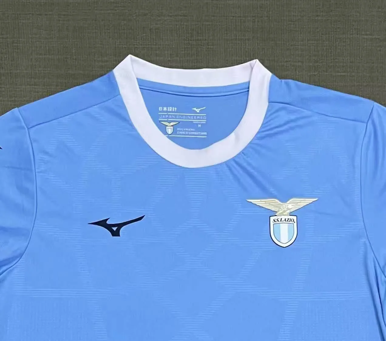 2025/2026 Lazio Home Blue Soccer Jersey 1:1 Thai Quality