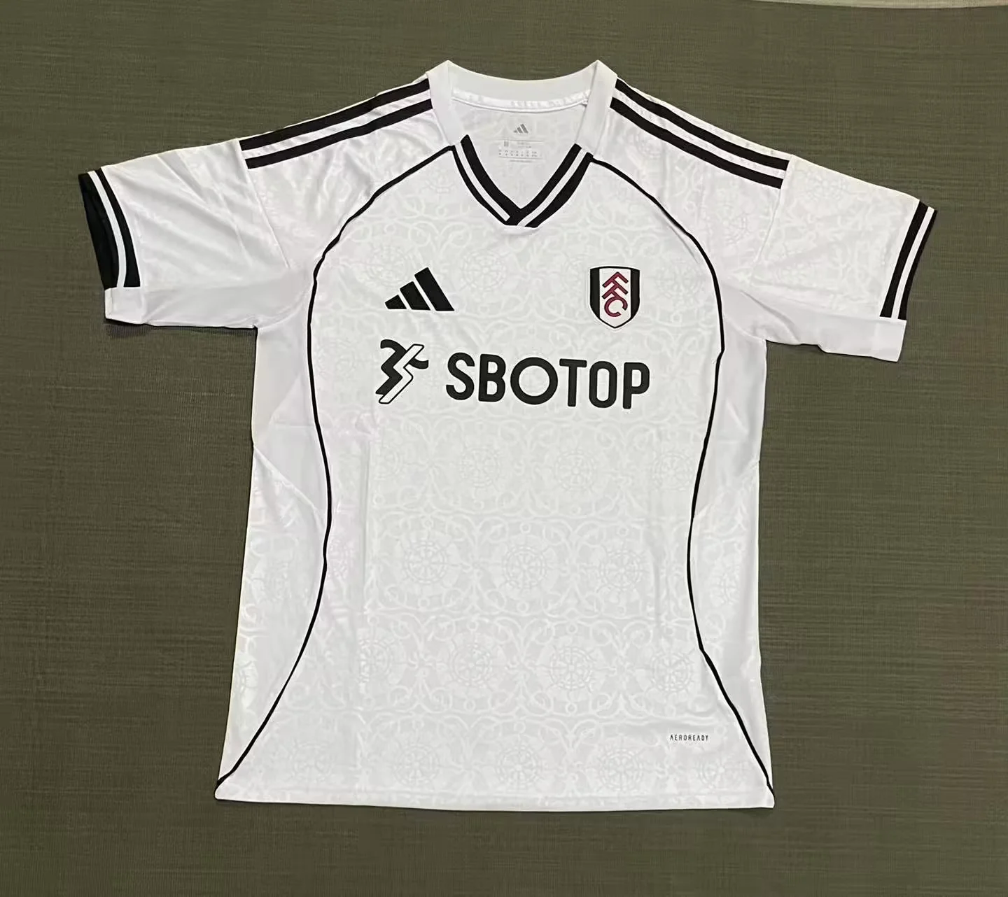 2025/2026 Fulham Home White Football Shirt 1:1 Thai Quality