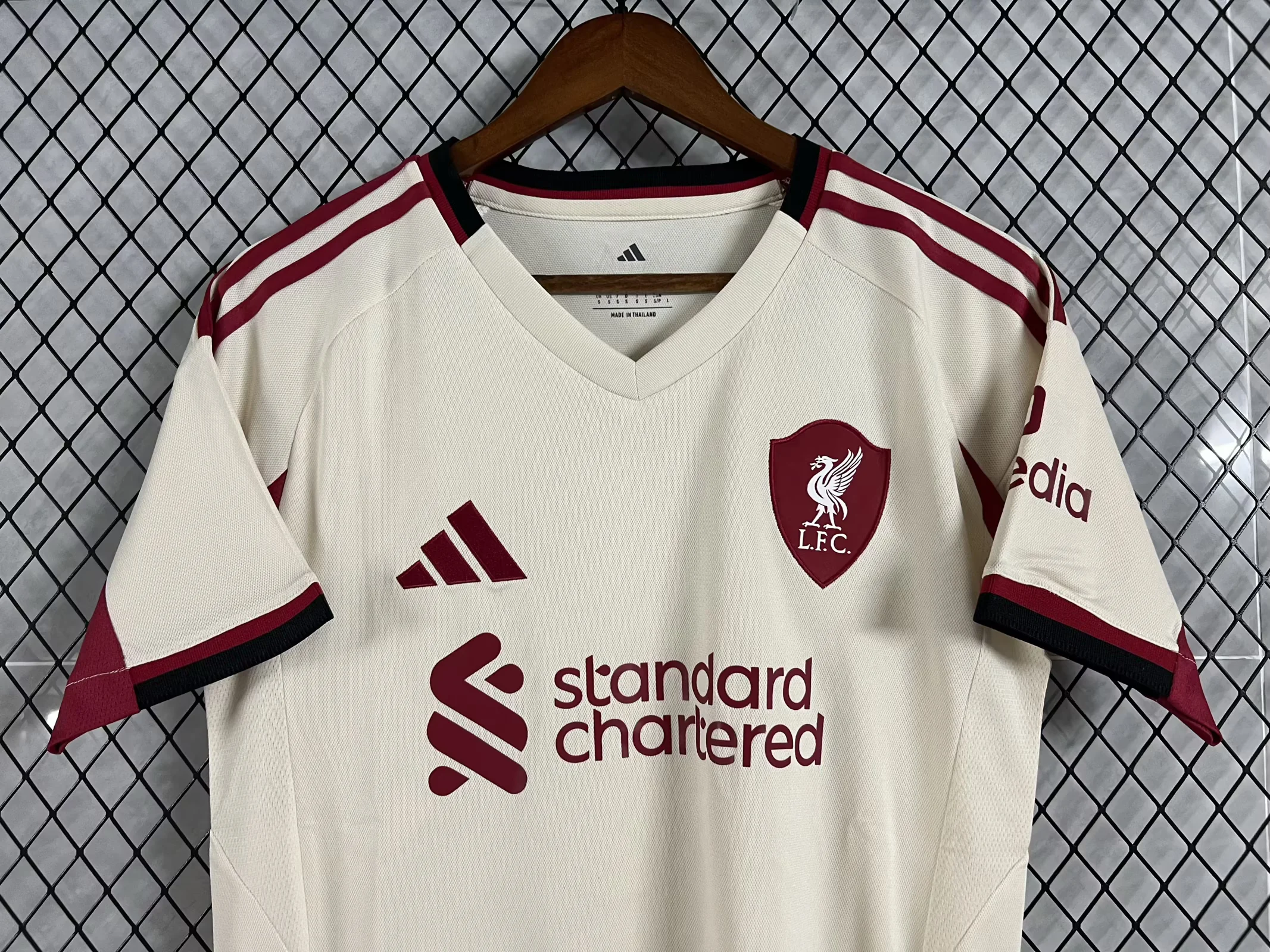 2025/2026 Liverpool FC Away White Football Shirt 1:1 Thai Quality