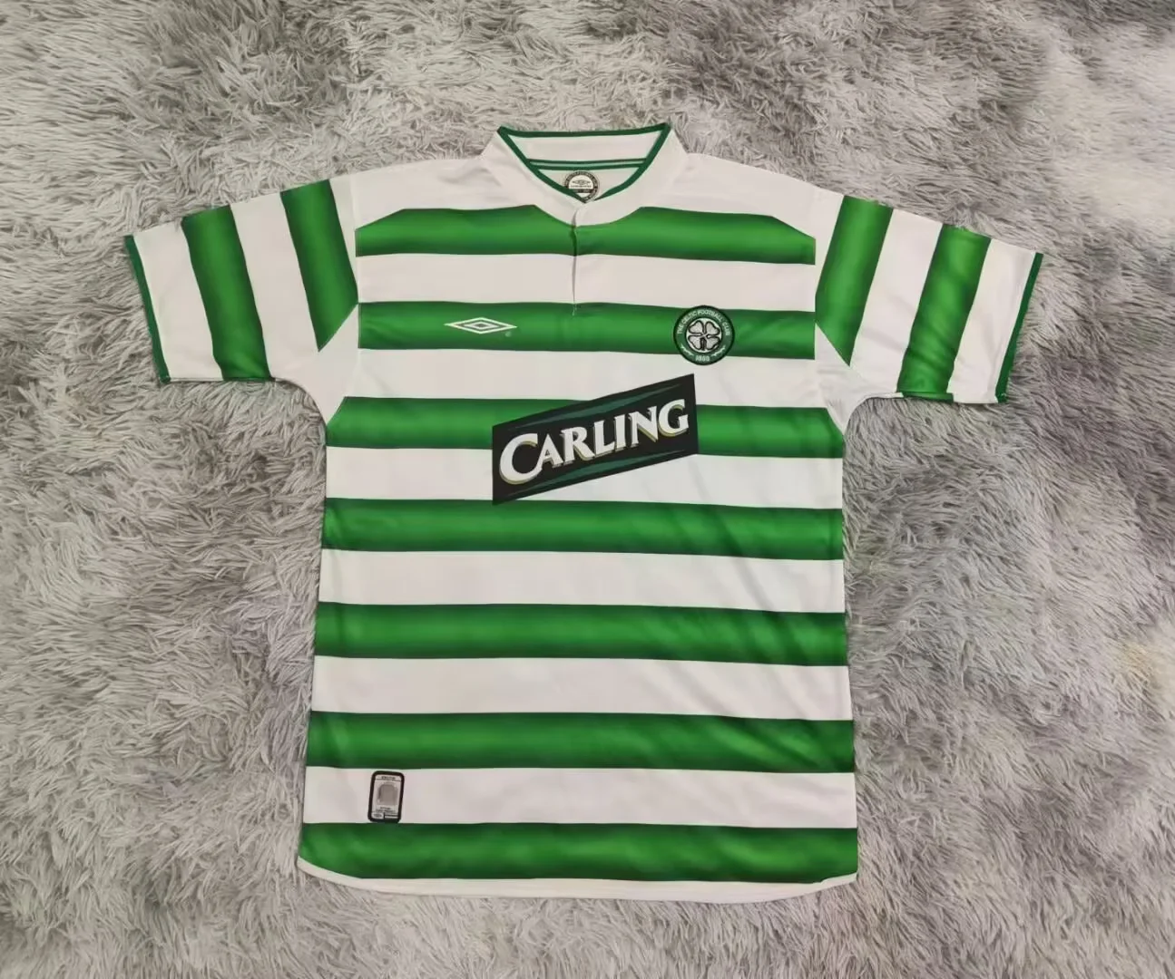 2003-04 Retro Celtic FC Green fans Soccer Jersey 1:1 Thai Quality