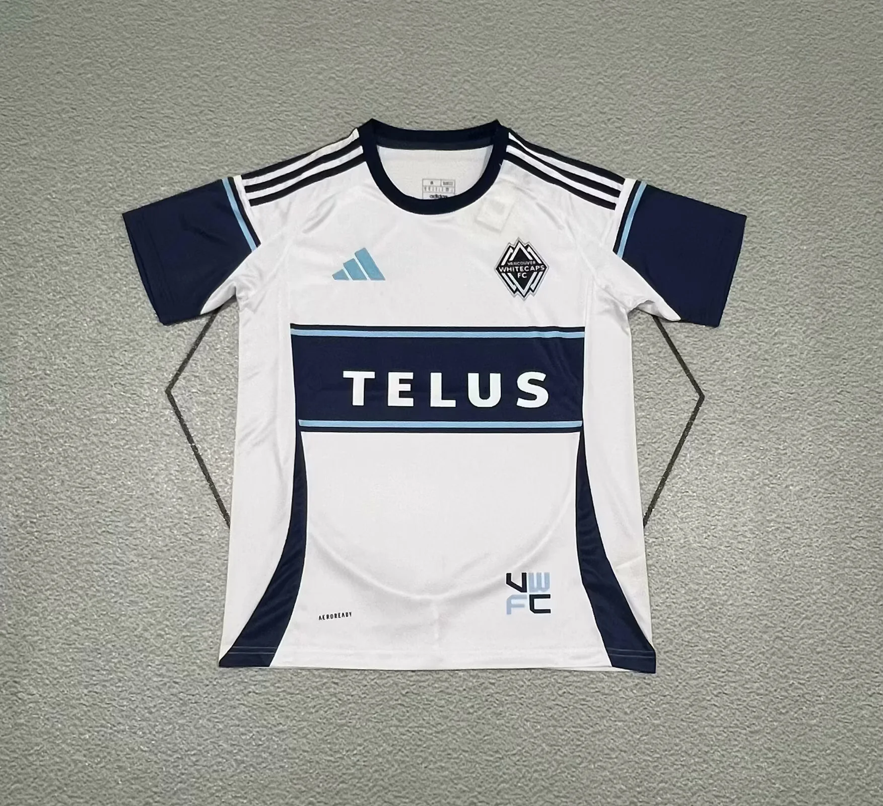 2025 Vancouver Club Away White Soccer Jersey 1:1 Thai Quality