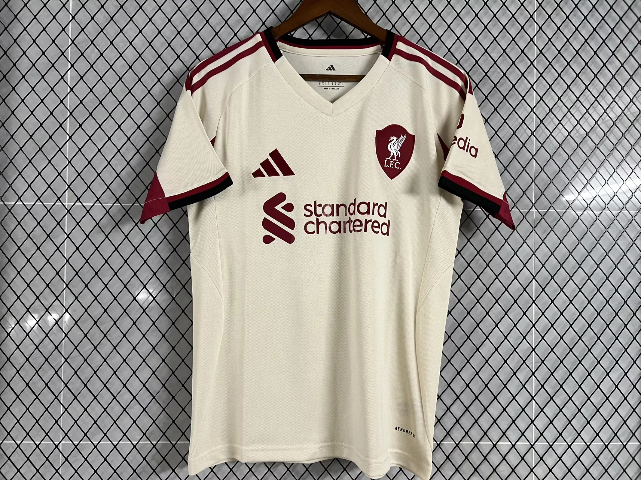 2025/2026 Liverpool FC Away White Football Shirt 1:1 Thai Quality