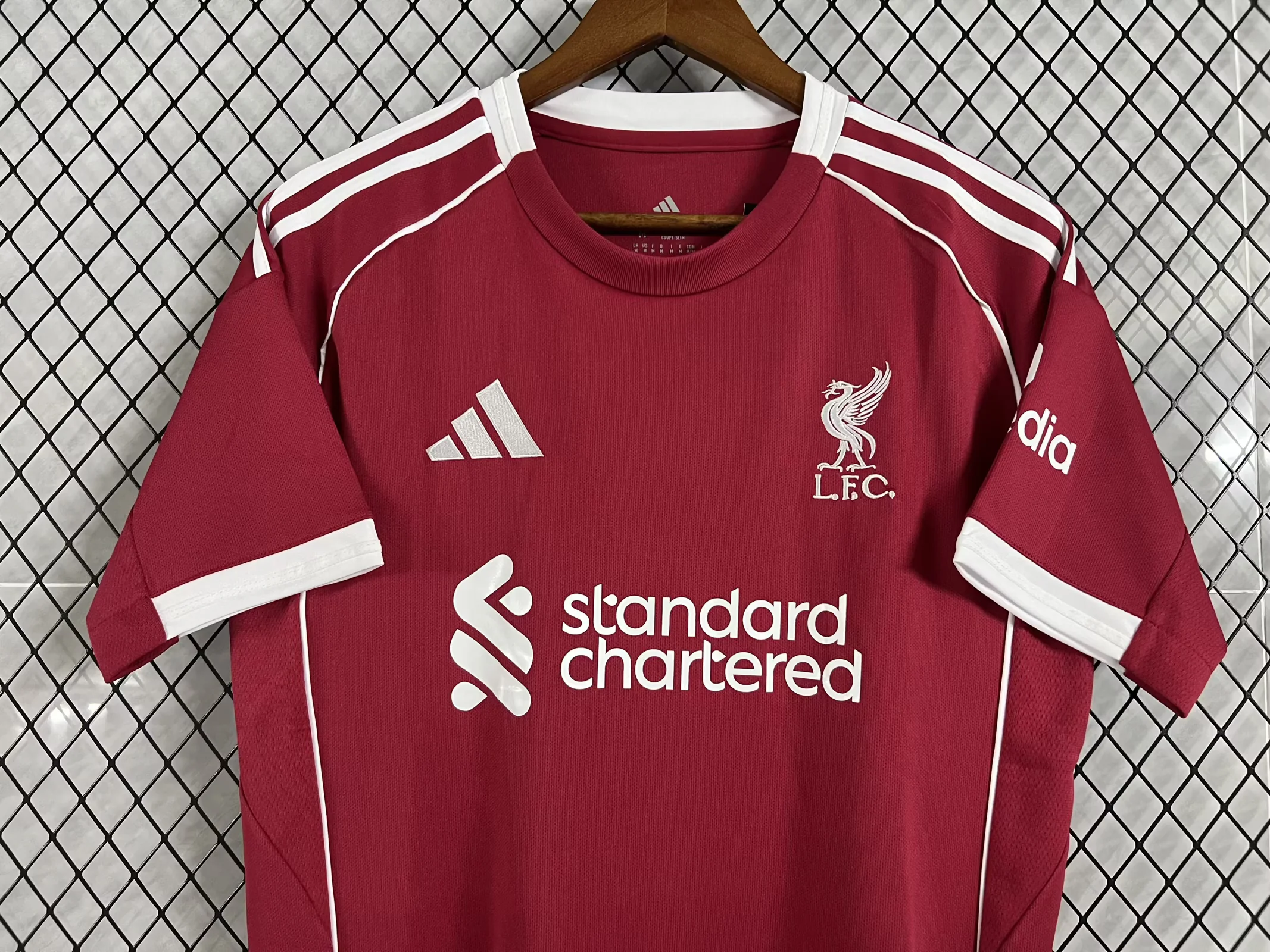 2025/2026 Liverpool FC Home Red Football Shirt 1:1 Thai Quality