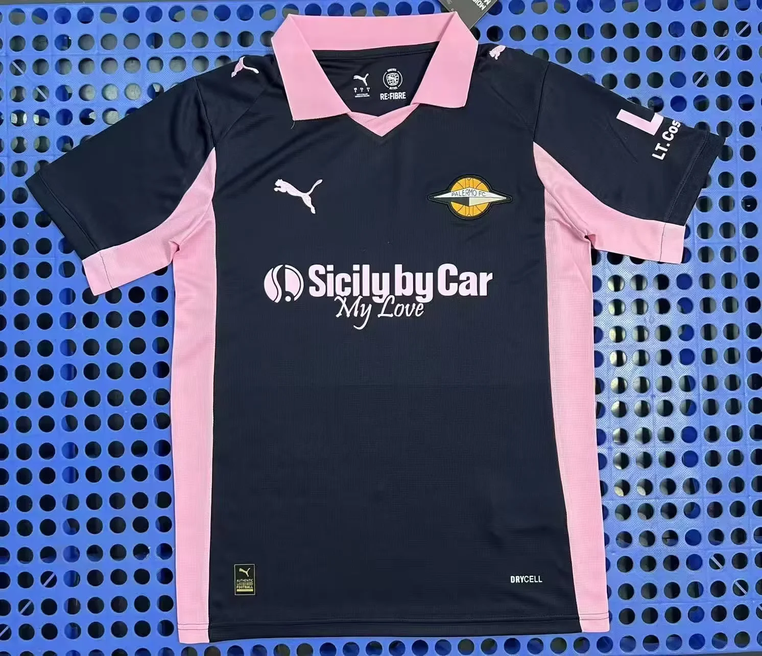 2024-25 Palermo Away Black Soccer Jersey 1:1 Thai Quality