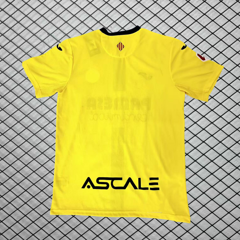 2025-26 Villarreal CF Home Yellow Football Shirt 1:1 Thai Quality