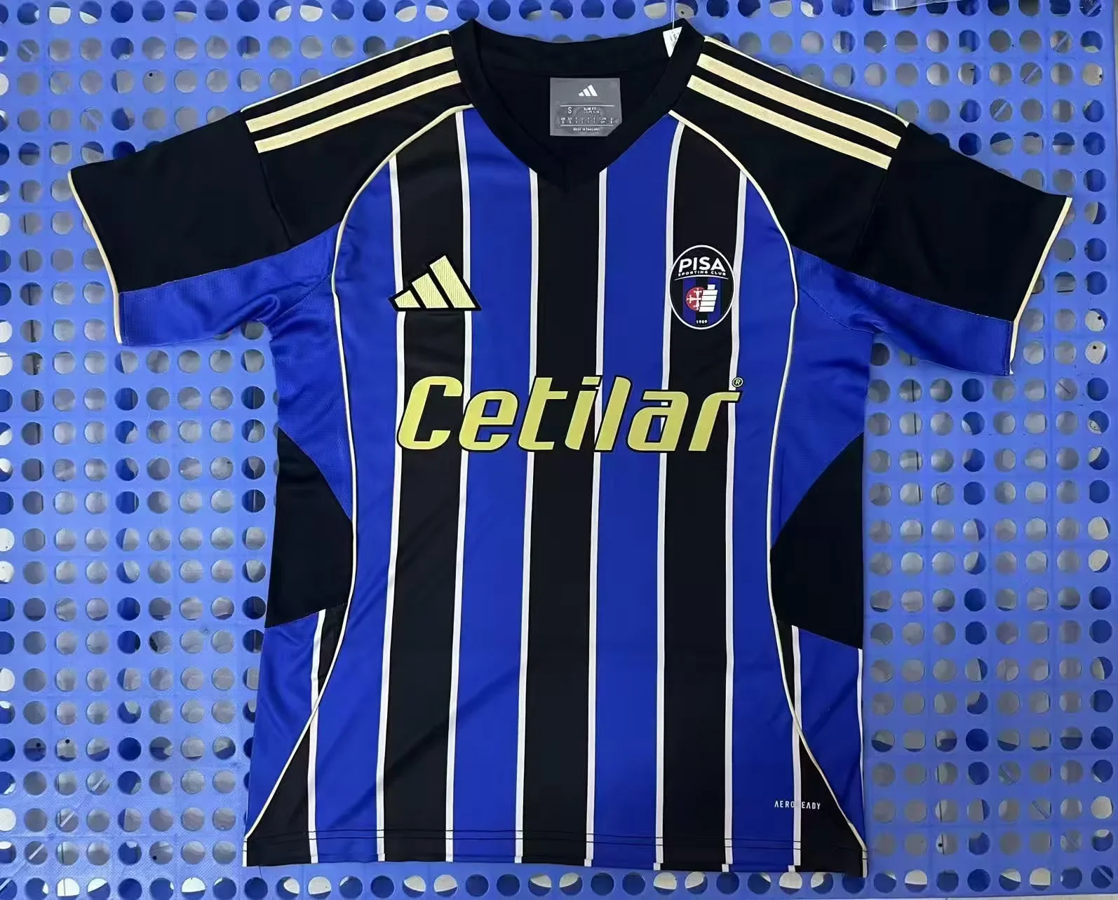 2025 Pisa SC. Blue Soccer Jersey 1:1 Thai Quality