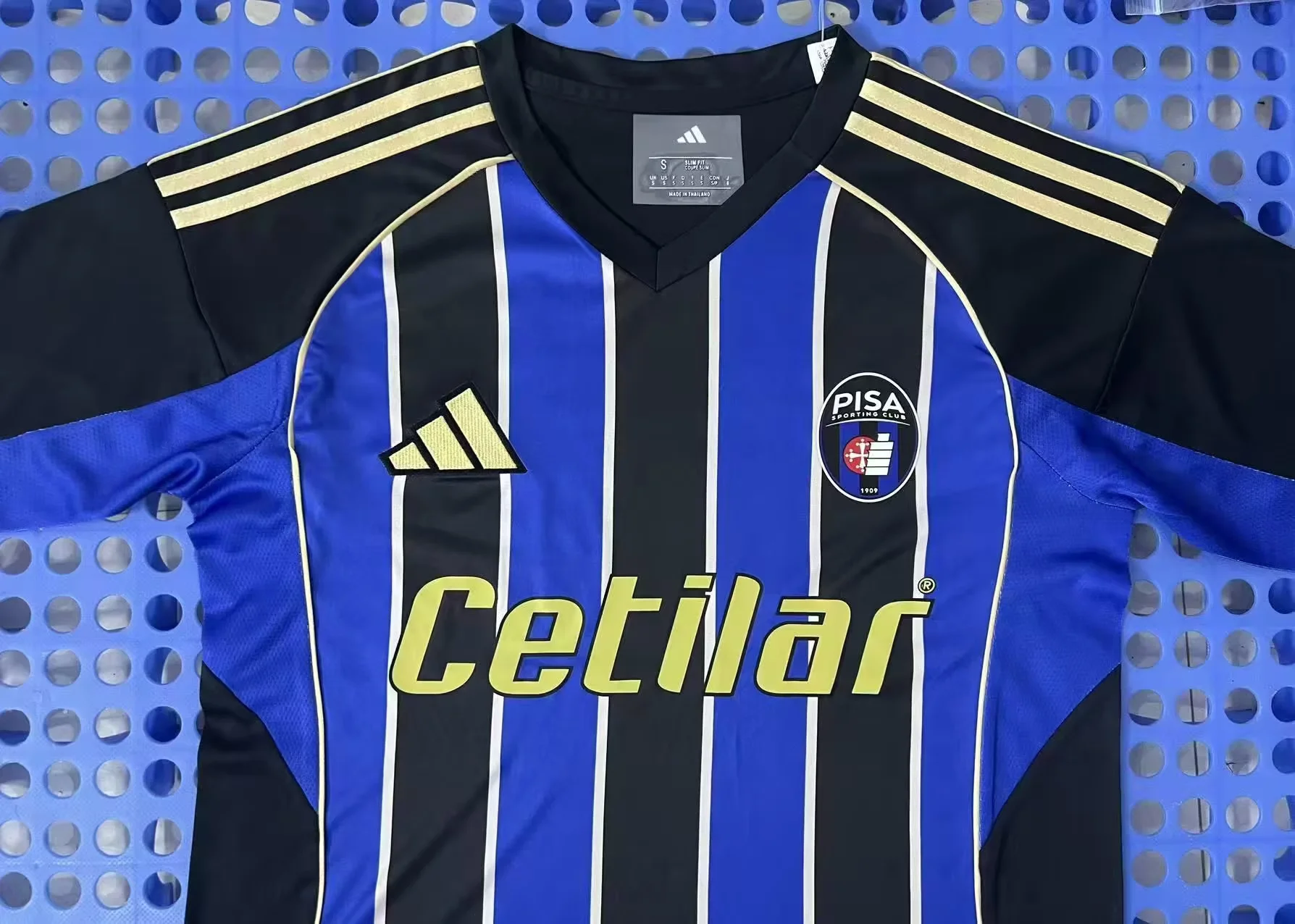 2025 Pisa SC. Blue Soccer Jersey 1:1 Thai Quality
