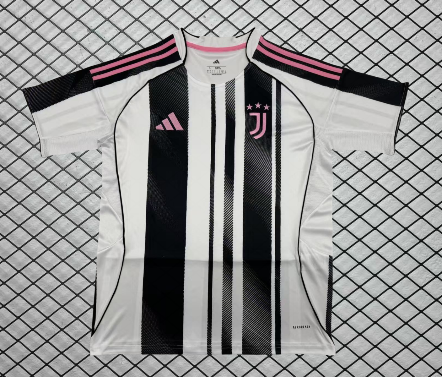 2025_-26__Juventus_home Black Soccer Jersey