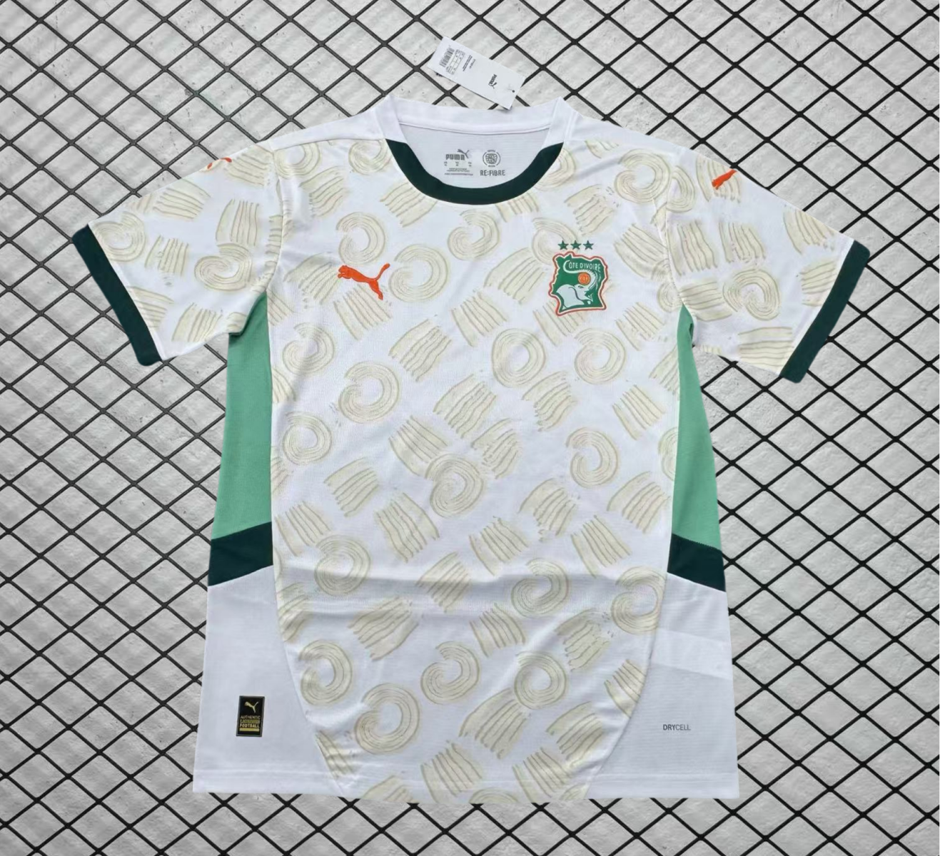 2025/2026 Cote dilvoire Away White fans Soccer Jersey 1:1 Thai Quality