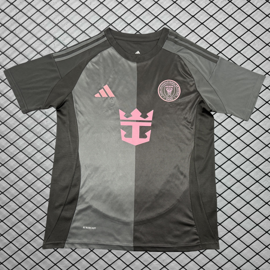 2025/26 Miami away Black Fans Soccer Jersey