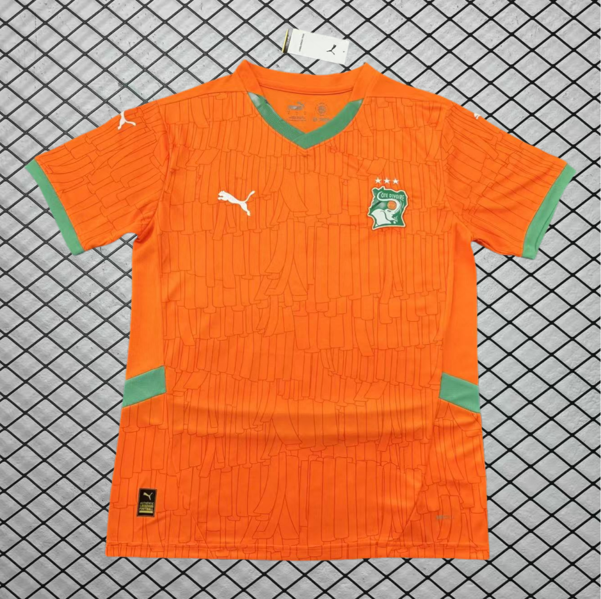 2025/2026 Cote dilvoire Home Orange fans Soccer Jersey 1:1 Thai Quality
