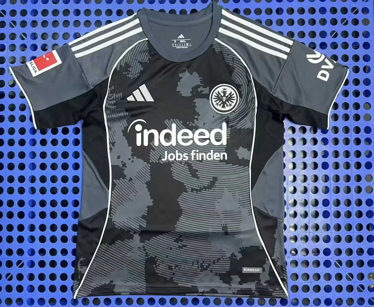 2025 Frankfurt third Away Black fans Football Jersey 1:1 Thai Quality