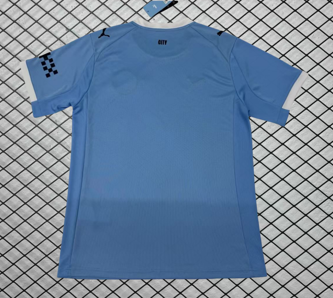 2025-26 Manchester City Away Blue Fans Football Shirt 1:1 Thai Quality