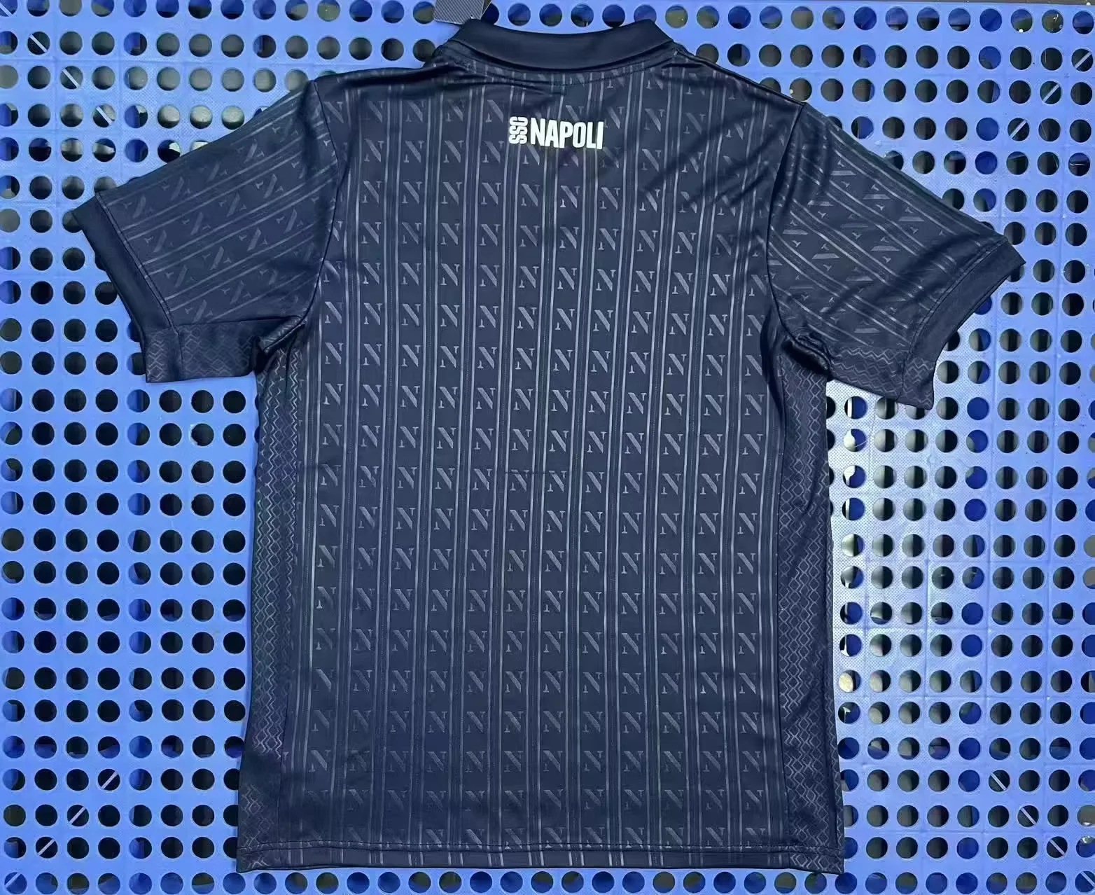 2025 Napoli third Away Champios League version Blue Fans Soccer Jersey 1:1 Thai Quality