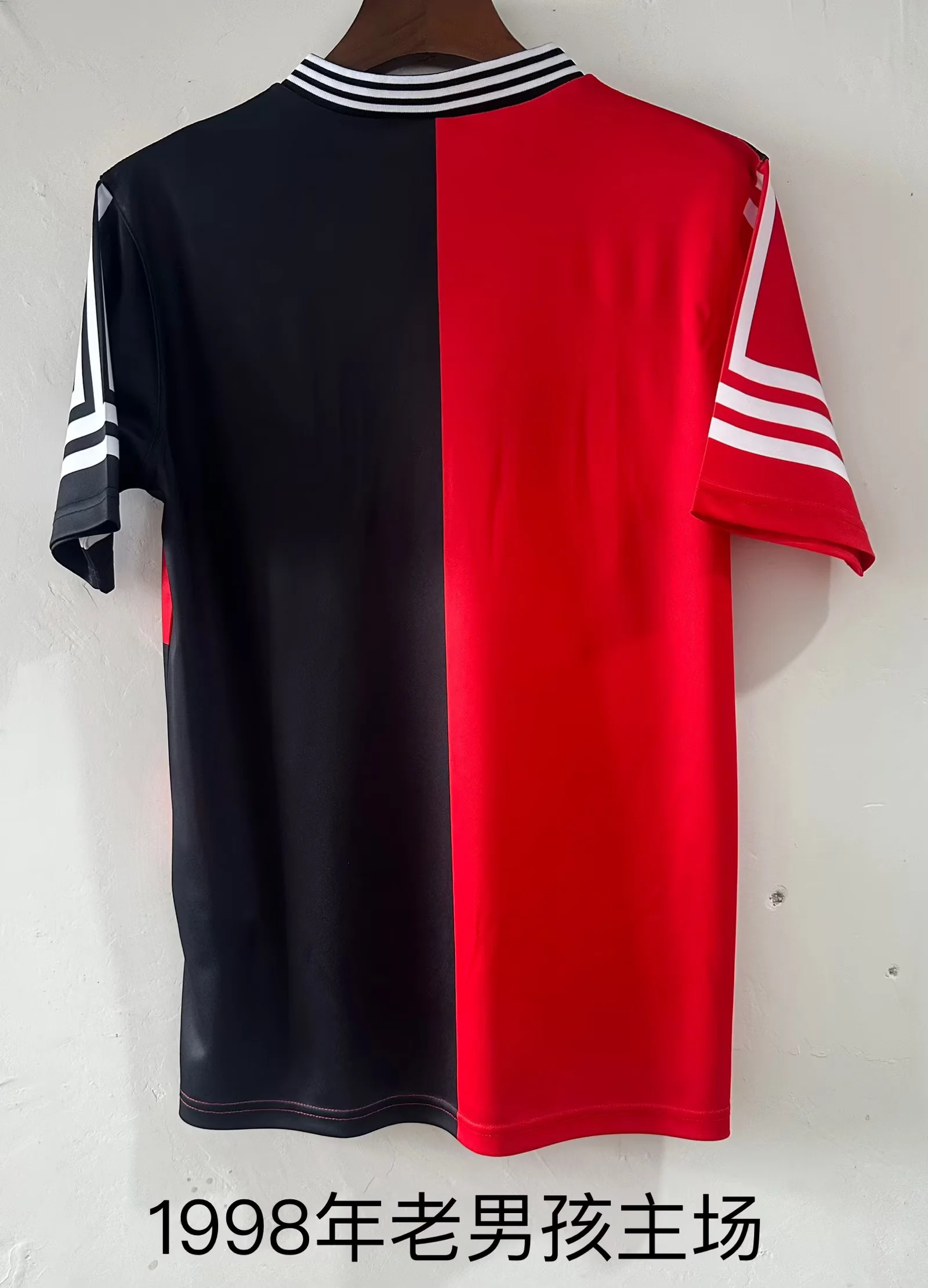 1998 Retro Old Boy Home Red Fans Football Shirt 1:1 Thai Quality