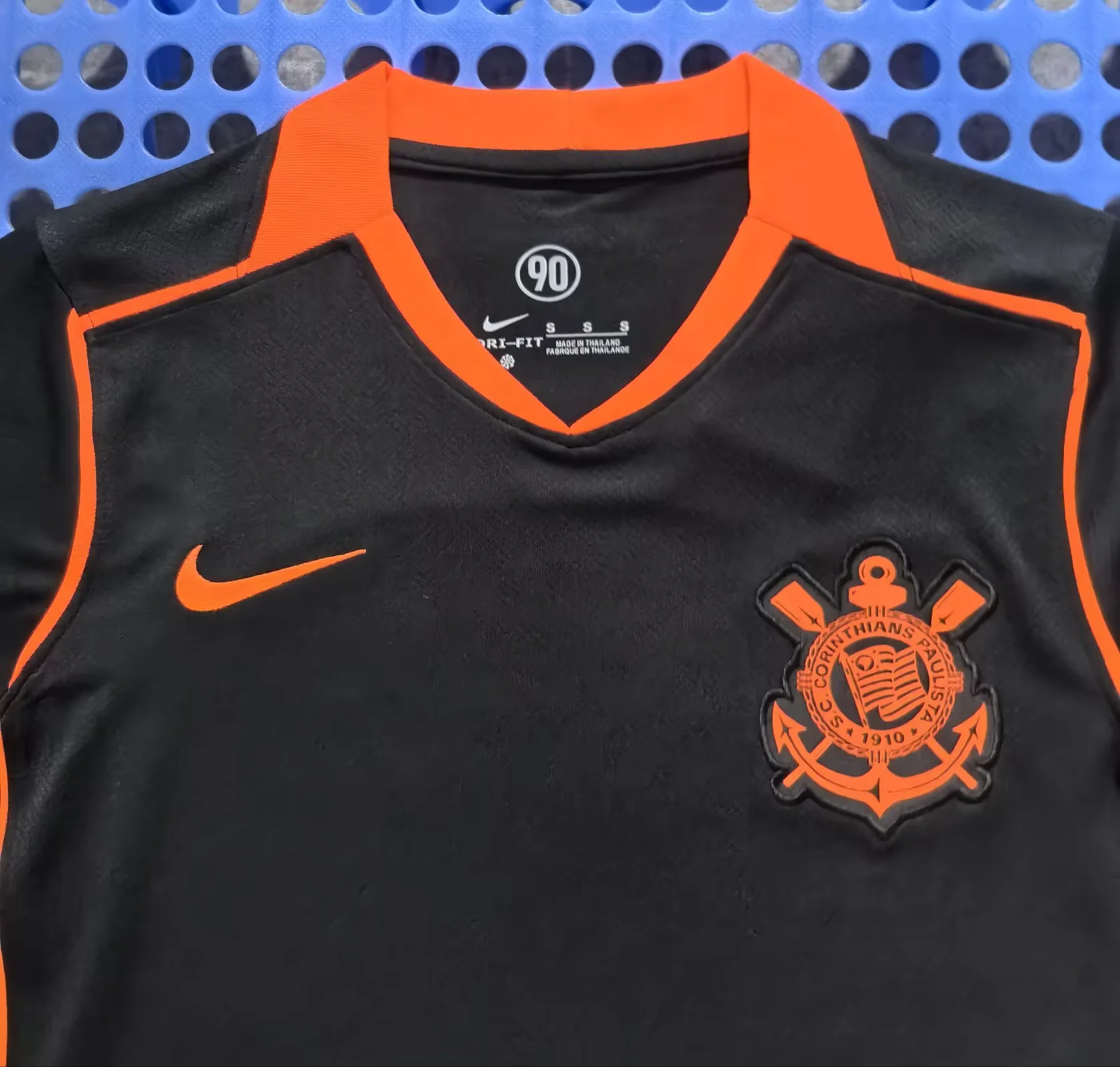 2025 Corinthians third Away Black Jersey 1:1 Thai Quality