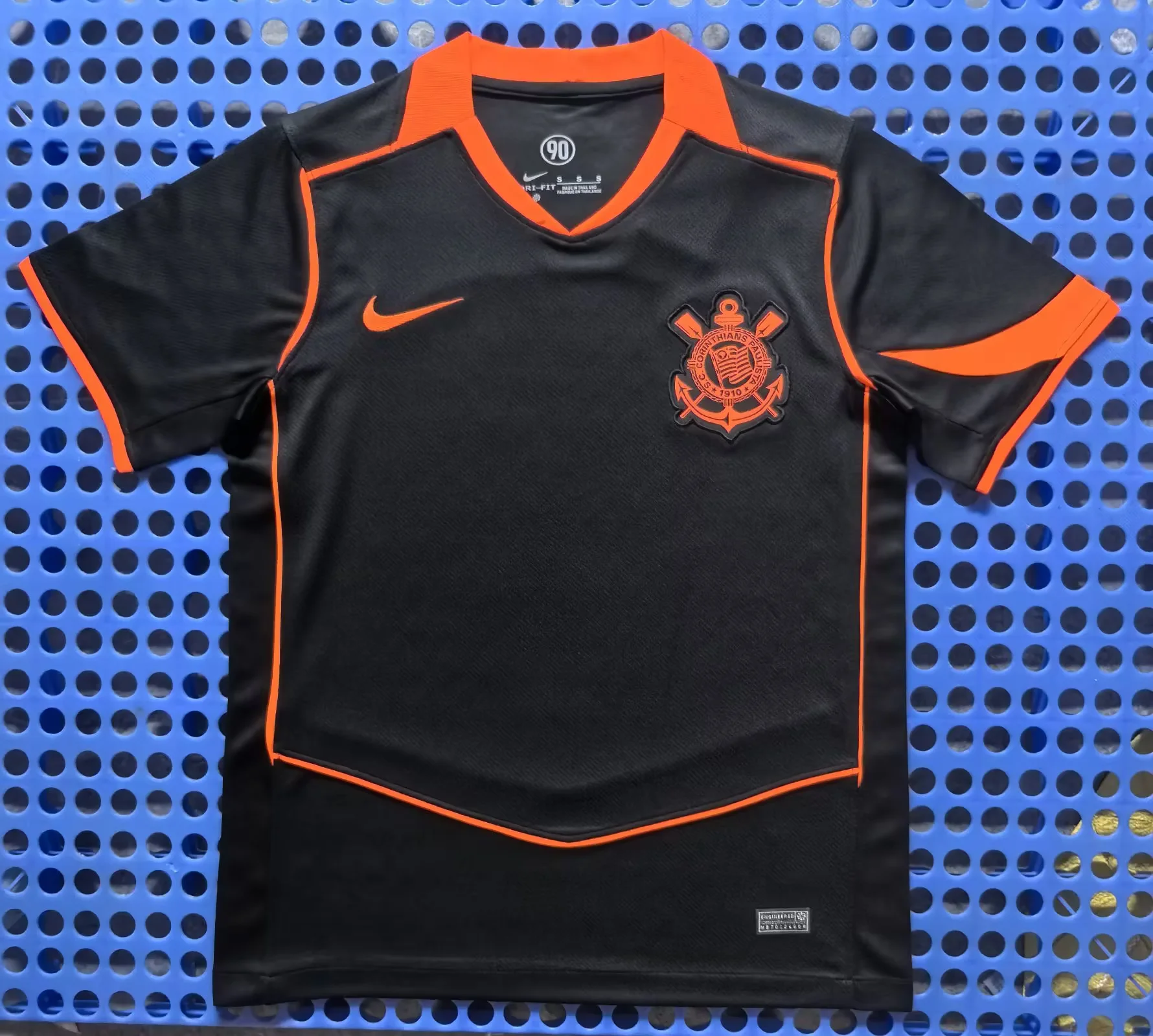 2025 Corinthians third Away Black Jersey 1:1 Thai Quality