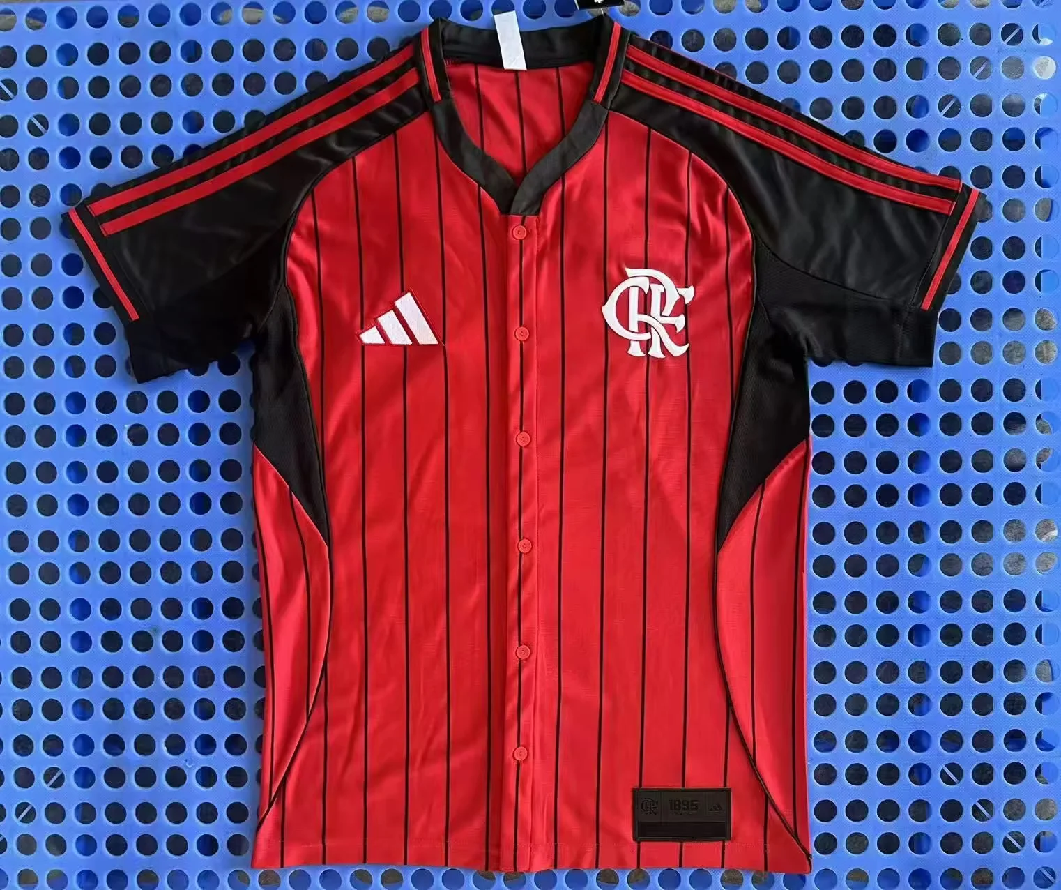 2025-26 Flamenco home Baseball Uniform Red jersey 1:1