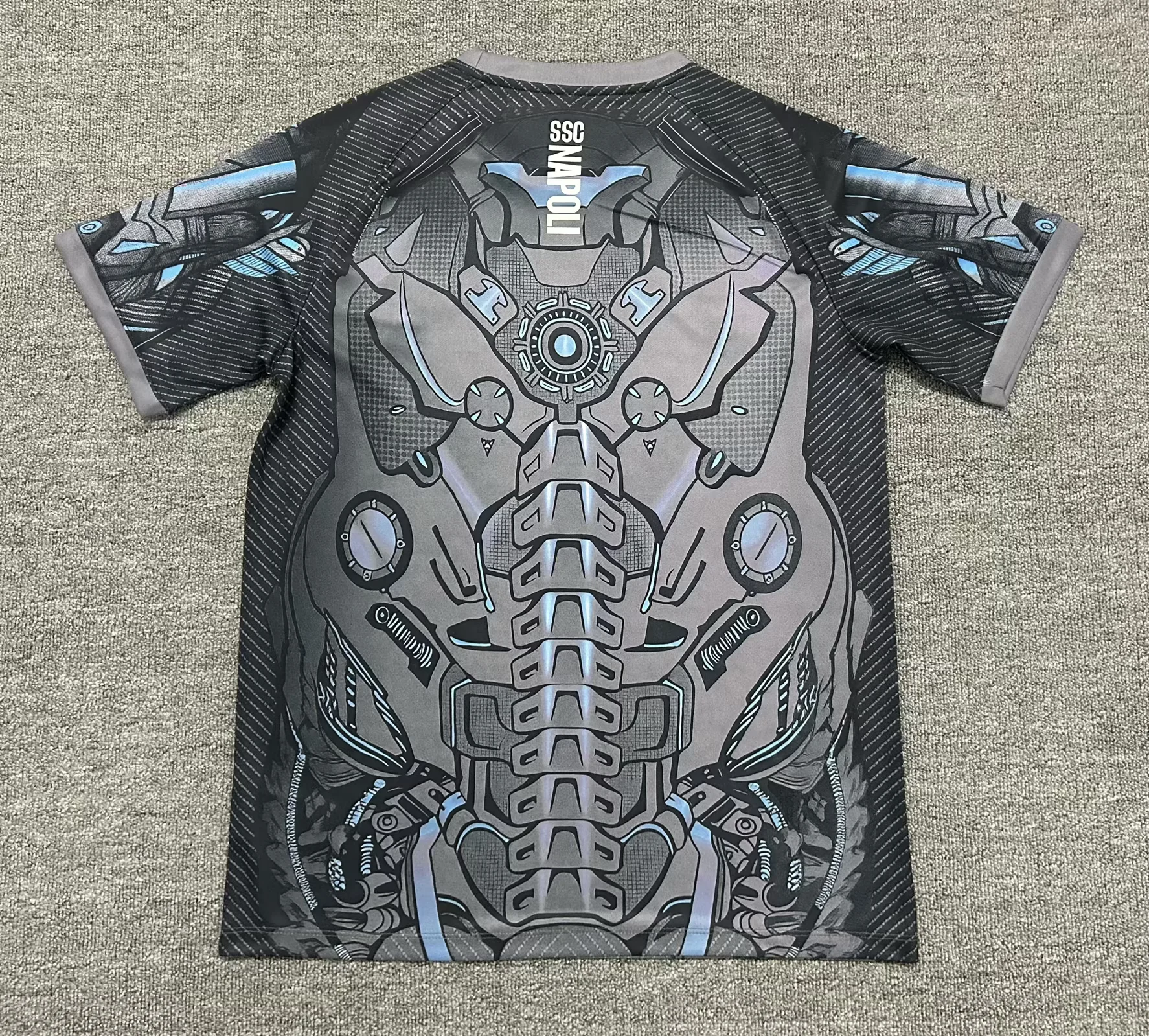 2024/2025 Napoli Training Wear Dark gray Soccer Jersey 1:1 Thai Quality