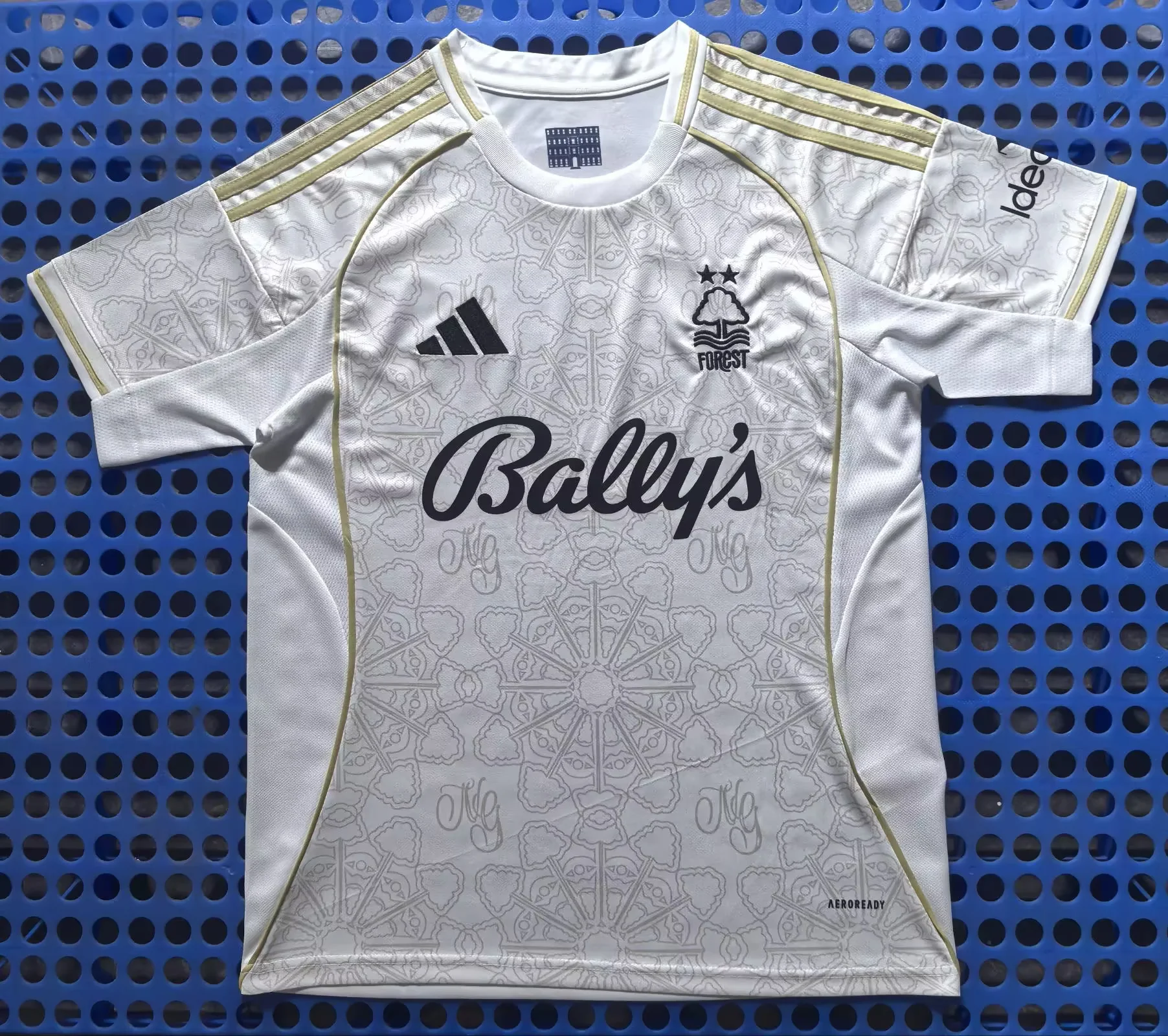 2025/2026 Nottingham Forest Home White Football Shirt 1:1 Thai Quality