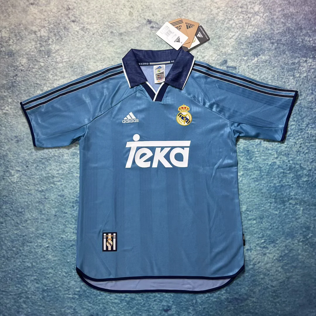 1999/2000 Retro Real Madrid third Away Soccer Jersey