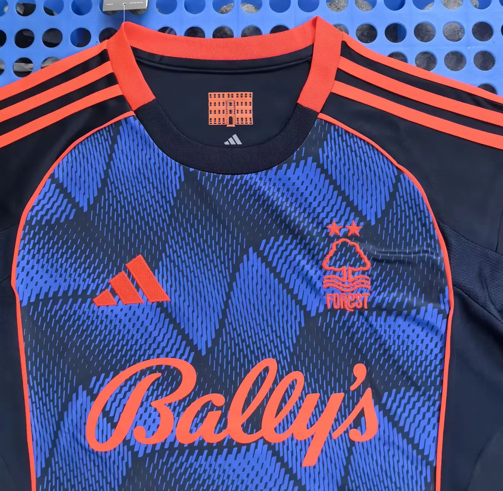 2025 Nottingham Forest Third Away Blue Football Shirt 1:1 Thai Quality