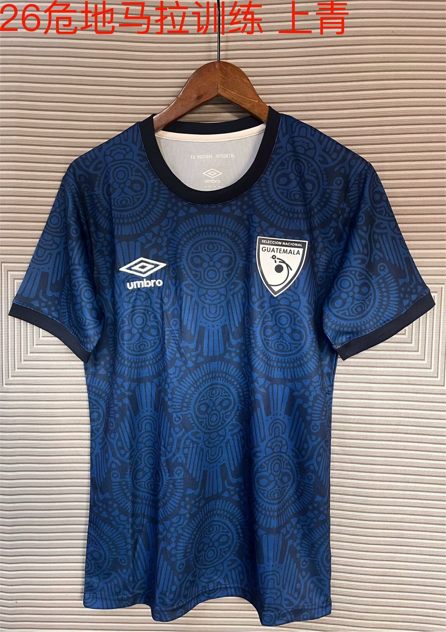 2026 Gautemala Home upper Blue Soccer Jersey Fans