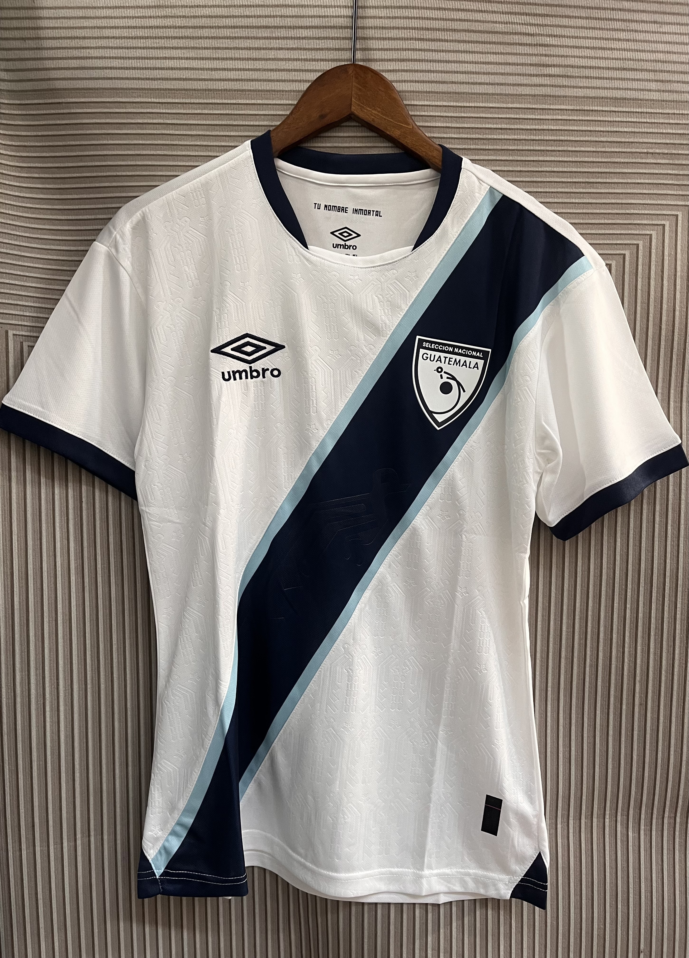 2026 Gautemala Home White Soccer Jersey Fans