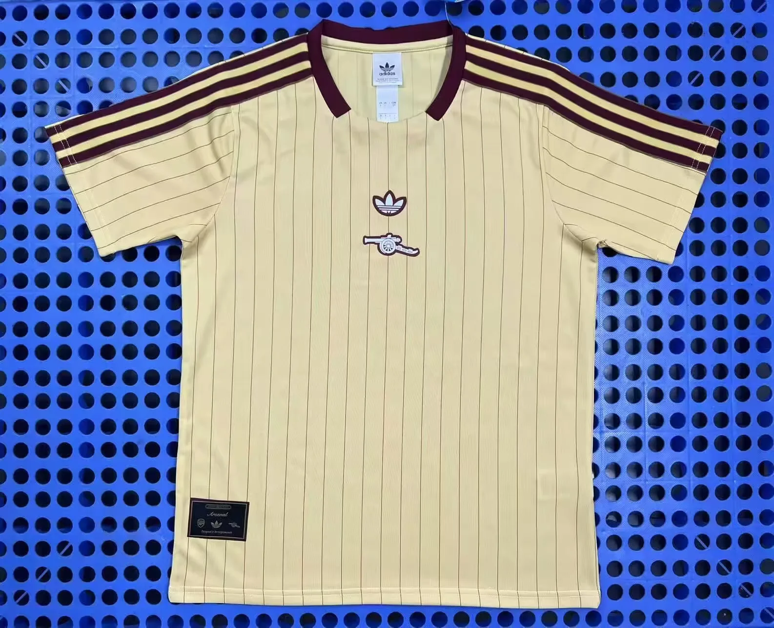 2025/2026 Arsenal Away Beige Soccer Jersey