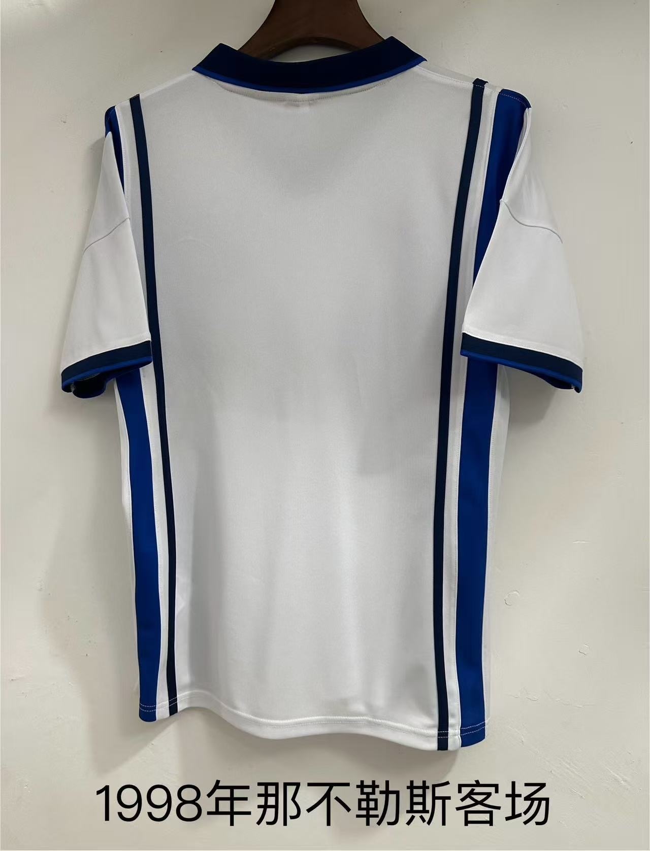 1998 Retro Napoli Away White Soccer Jersey 1:1 Thai Quality