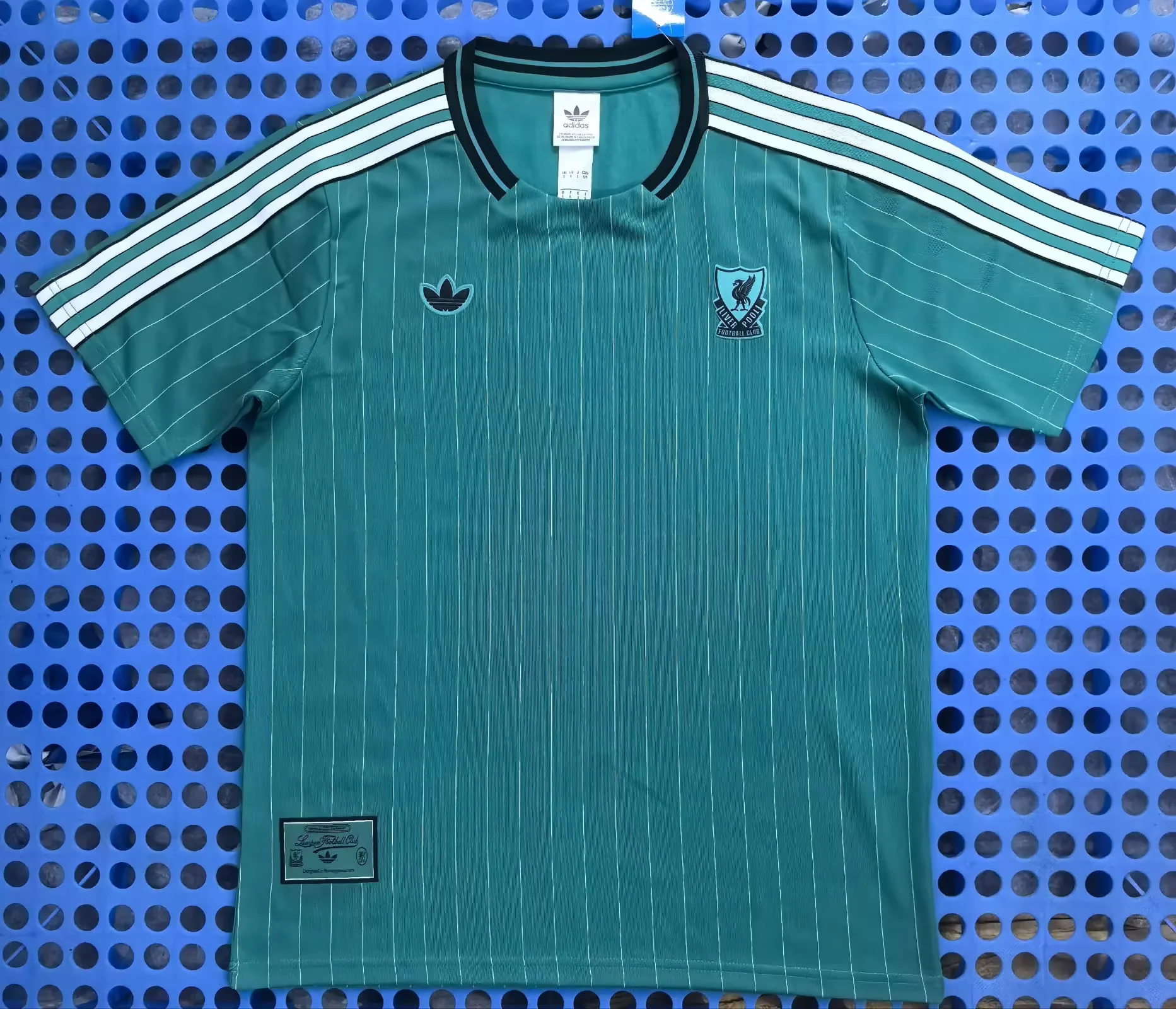 2025 Liverpool FC Retro Home Green Football Shirt 1:1 Thai Quality