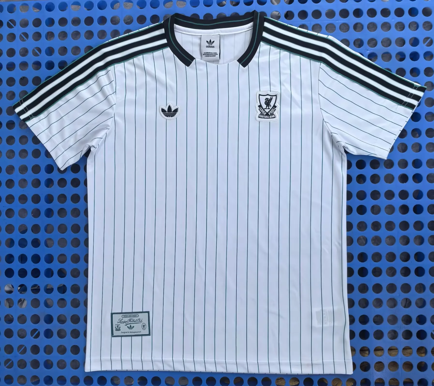 2025 Liverpool FC Retro Home White Football Shirt 1:1 Thai Quality